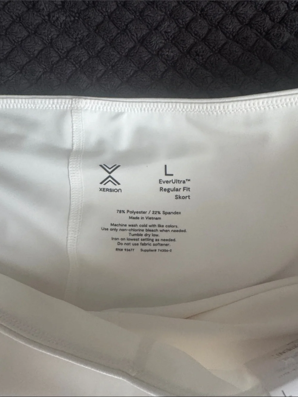 Xersion White Performance Skort - Picture 4 of 5